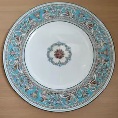 Y 未使用　 フロレンティンターコイズ　27㎝プレート Florentine Turquoise ウェッジウッド フロレンティーンターコイズ