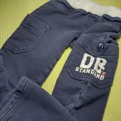 DOUBLE.B スウェット生地(綿100%) 長ズボン 120cm ネイビー