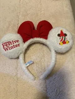 ディズニー クリスマス　カチューシャ　2022 フェスティブウィンター