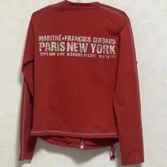 MARITHE + FRANCOIS GIRBAUD Mサイズ レッドジャケット