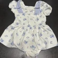ベビー水着 女の子 90cm 花柄