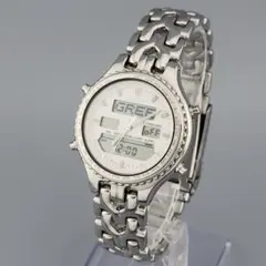 希少【新品電池・稼働】セイコー ワールドタイム デジアナ メンズ