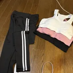 トレーニングウェアスポーツブラLとズボンS