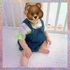 POLO Baby デニムロンパース