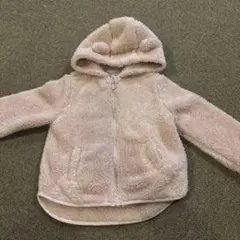 OLD NAVY フリースジャケット くま耳 ピンク