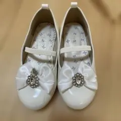 any FAM エナメルバレエシューズ リボン付き　入学式　フォーマル