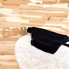 ミナペルホネン ハンドメイド 2wayボディバッグ chouchoネイビー