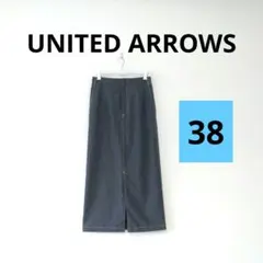 ◆美品 UNITED ARROWS デニムライクタイトスカート 38のサムネイル