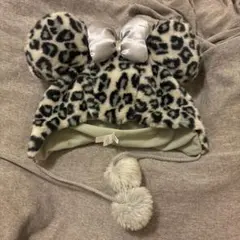 グレーヒョウ柄ファンキャッブ