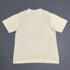 Y’s for men ヘンリーネック 半袖 カットソー コットンニット