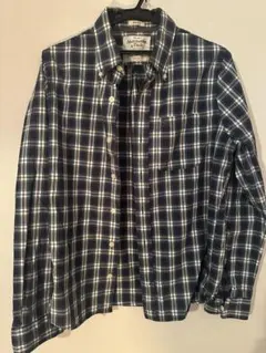 アバクロAbercrombie & Fitch チェック柄長袖シャツ S