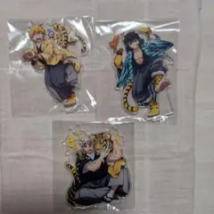 鬼滅の刃　鬼滅祭　寅年　アクリルスタンド　3個セット　宇髄天元　我妻善逸　伊之助