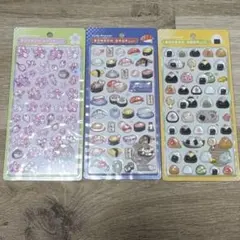 和柄 ボンボンドロップシール3種類セット