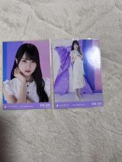 乃木坂46 生写真 ソフトピンク 賀喜遥香 3種コンプ 美品 - メルカリ