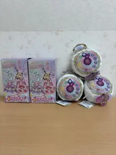 名探偵プリキュア　カトラリー5点セット　ぬいぐるみポーチ　3個セット