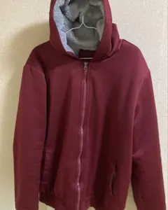 裏起毛フルジップパーカー