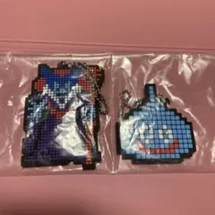 ドット絵キャラクター ストラップ 2個セット