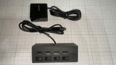 ELECOM U2H-TZS428SBK USBハブ