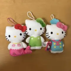 マクドナルド ハローキティ ぬいぐるみ 3体セット