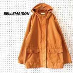 ベルメゾン マウンテンパーカー フード付き（LL） テラコッタ でかポケット