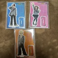 くら寿司 僕のヒーローアカデミア アクリルスタンド3点セット ヒロアカ 爆豪勝己