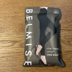 BELMISE スリムレギンス TRUE BLACK M-L