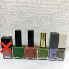 addiction three ちふれ　など　ネイルポリッシュ　まとめ売り