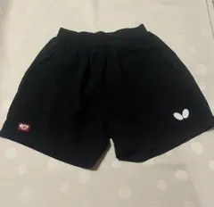 Butterflyバタフライ 短パン 黒 Mサイズ