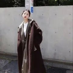 ち*認様 極美品CLANEクラネMILITARY LAYER BOA COATボ