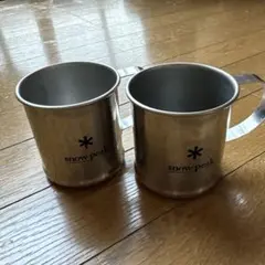 snow peak 真空断熱マグカップ 300ml 450ml セット - メルカリ
