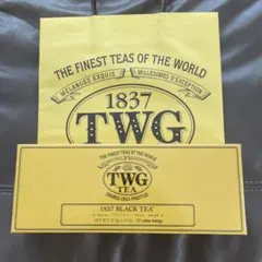 ♡ TWG 1837 BLACK TEA 15袋入り　♡のサムネイル