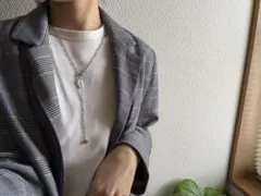 ーbaroque Pearl necklaceー　サージカルステンレス　パール