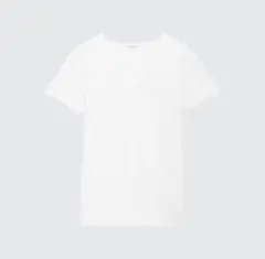 ユニクロ UNIQLO エアリズムマイクロメッシュVネックT 半袖 ホワイト