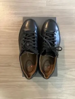 Clarks メンズ アンコスタレーススニーカー 本革