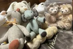 ダッフィー　シェリーメイぬいぐるみキーホルダー＆ぬいぐるみ色々セット