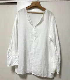 定番人気】２WAYリネンロンTEEブラウスのサムネイル