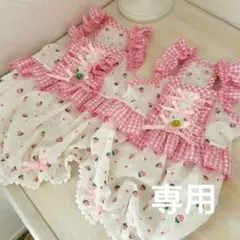 ハンドメイド犬服 バルーンキャミワンピース