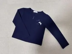 ネイビー　カーディガン　120