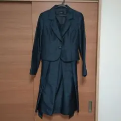 ダークブルー セレモニースーツ 2点セット(ノーブランド)