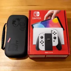 NintendoSwitch有機ELモデル：ケース、256GB microSD付
