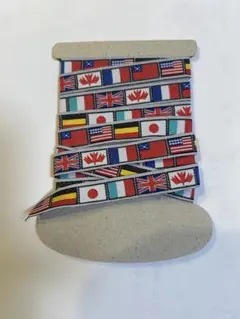 国旗柄チロリアンテープ