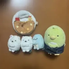 すみっコぐらし しろくま とかげ ぺんぎん カレーの布団付き