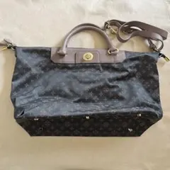 ［russet］　ラシット　グレー トートバッグ　※ショルダーストラップ付き