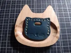 A5-4グリーン 猫型キーカバー小 - メルカリ