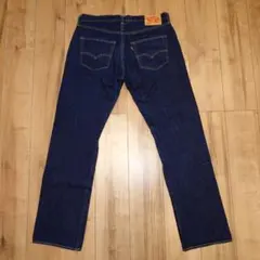 濃紺 LEVI'S 501 革パッチ 00501-1484 ストレート W36