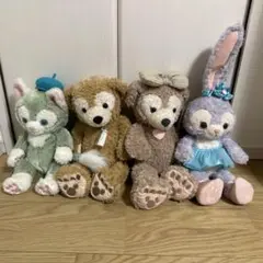 ダッフィーフレンズ4体