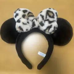 ディズニー ミニー　カチューシャ ヒョウ柄　レオパード