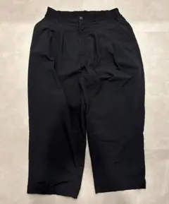 EN ROUTE ナイロン ワイドパンツ 黒 サイズ3