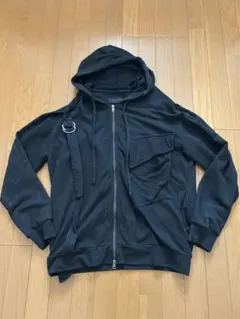 ⭐︎【美品】wjkパーカー フーディー ダブルジップアップ メンズ XL 