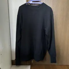UNIQLO スウェットシャツ トレーナー 黒